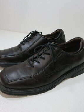 GBX Cap Toe Oil Tanned Leather Casual Comfort Footwear Oxfords Shoes Sz 10 M